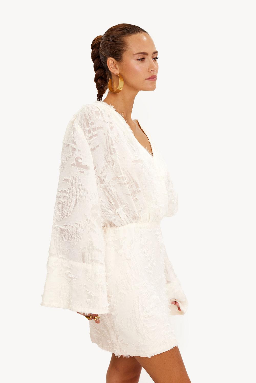 Soft Bloom Mini Dress