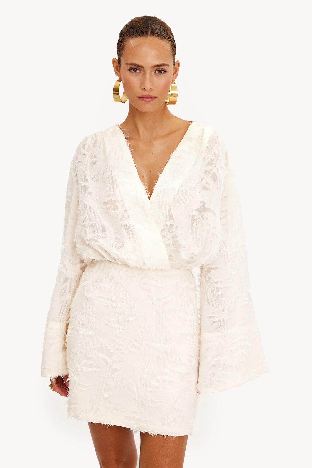 Soft Bloom Mini Dress