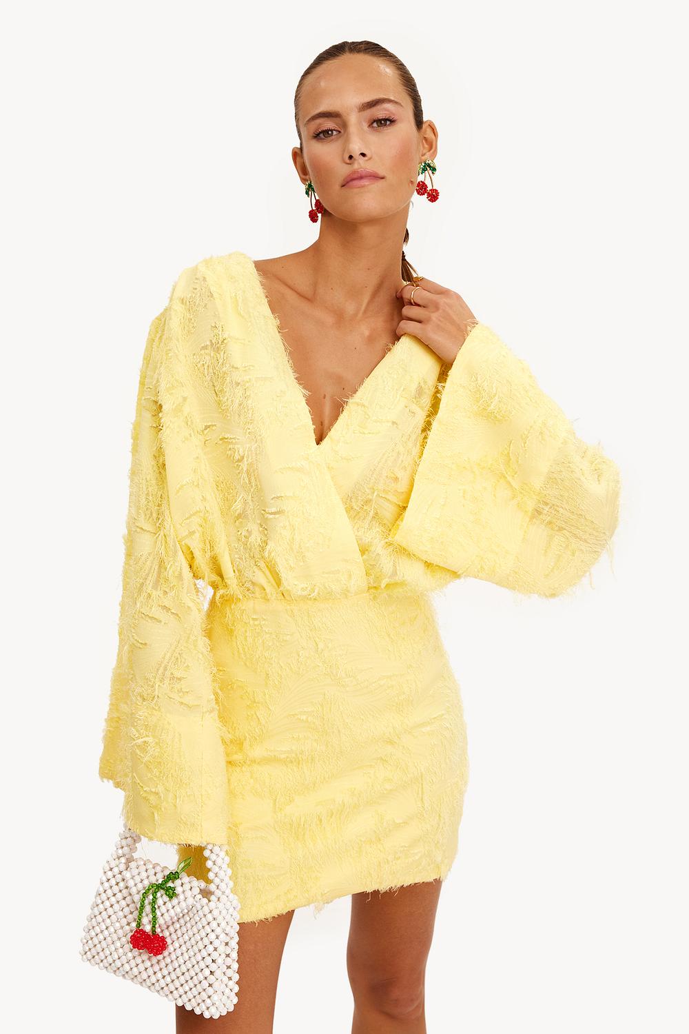 Soft Bloom Mini Dress