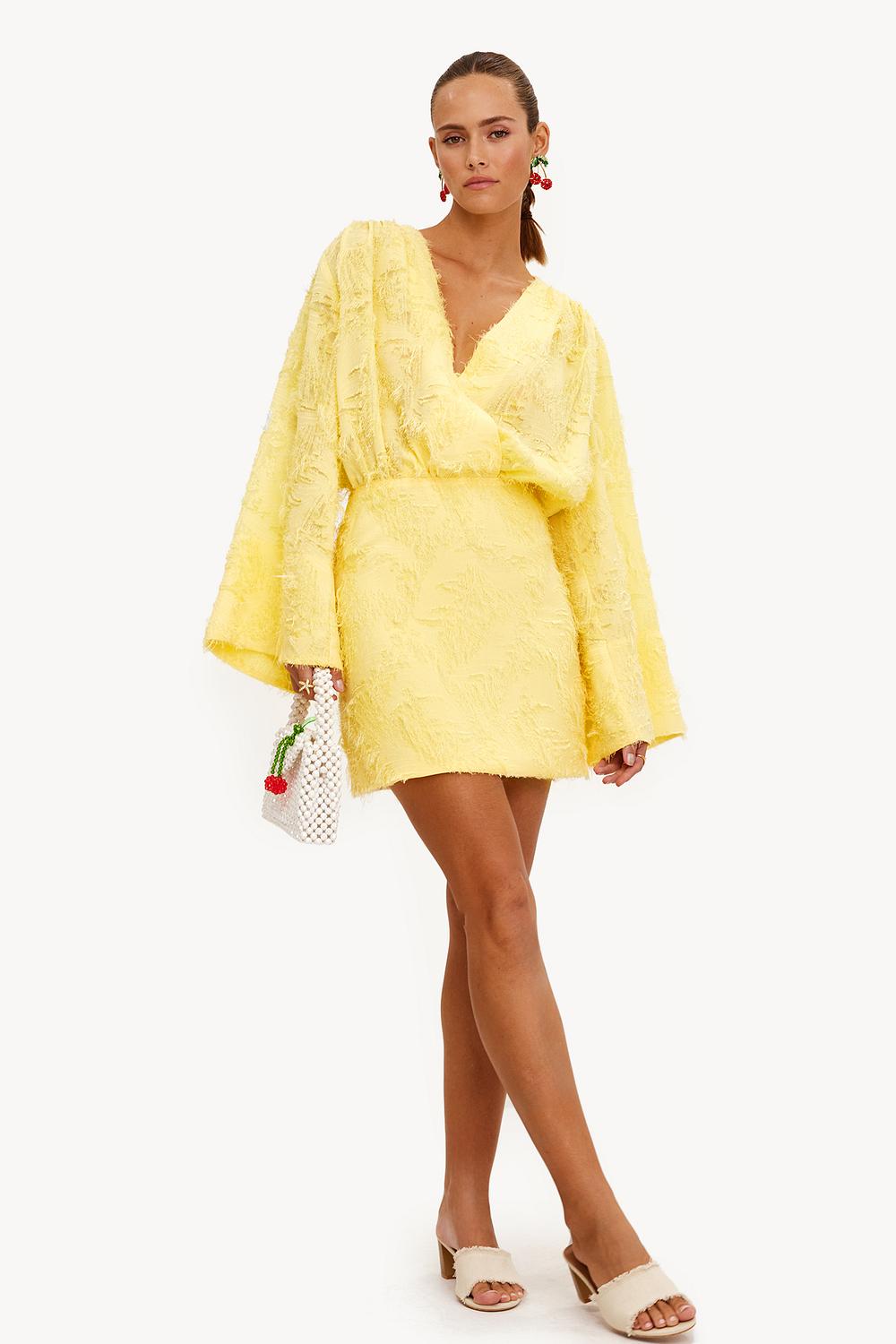 Soft Bloom Mini Dress