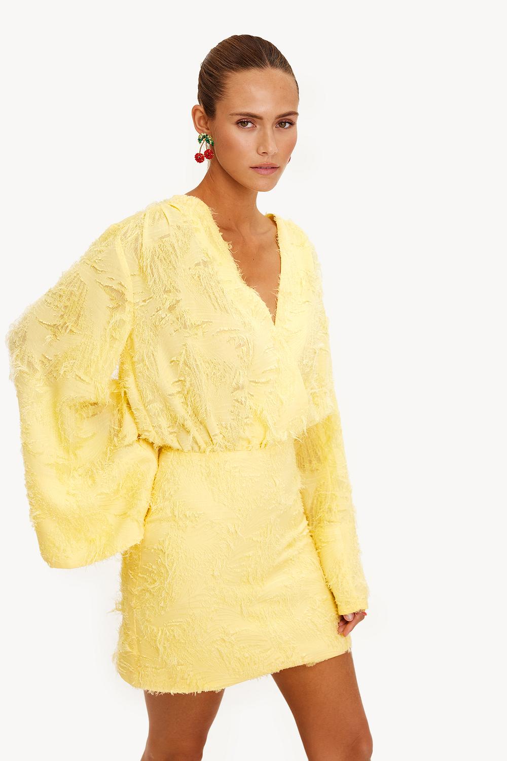 Soft Bloom Mini Dress