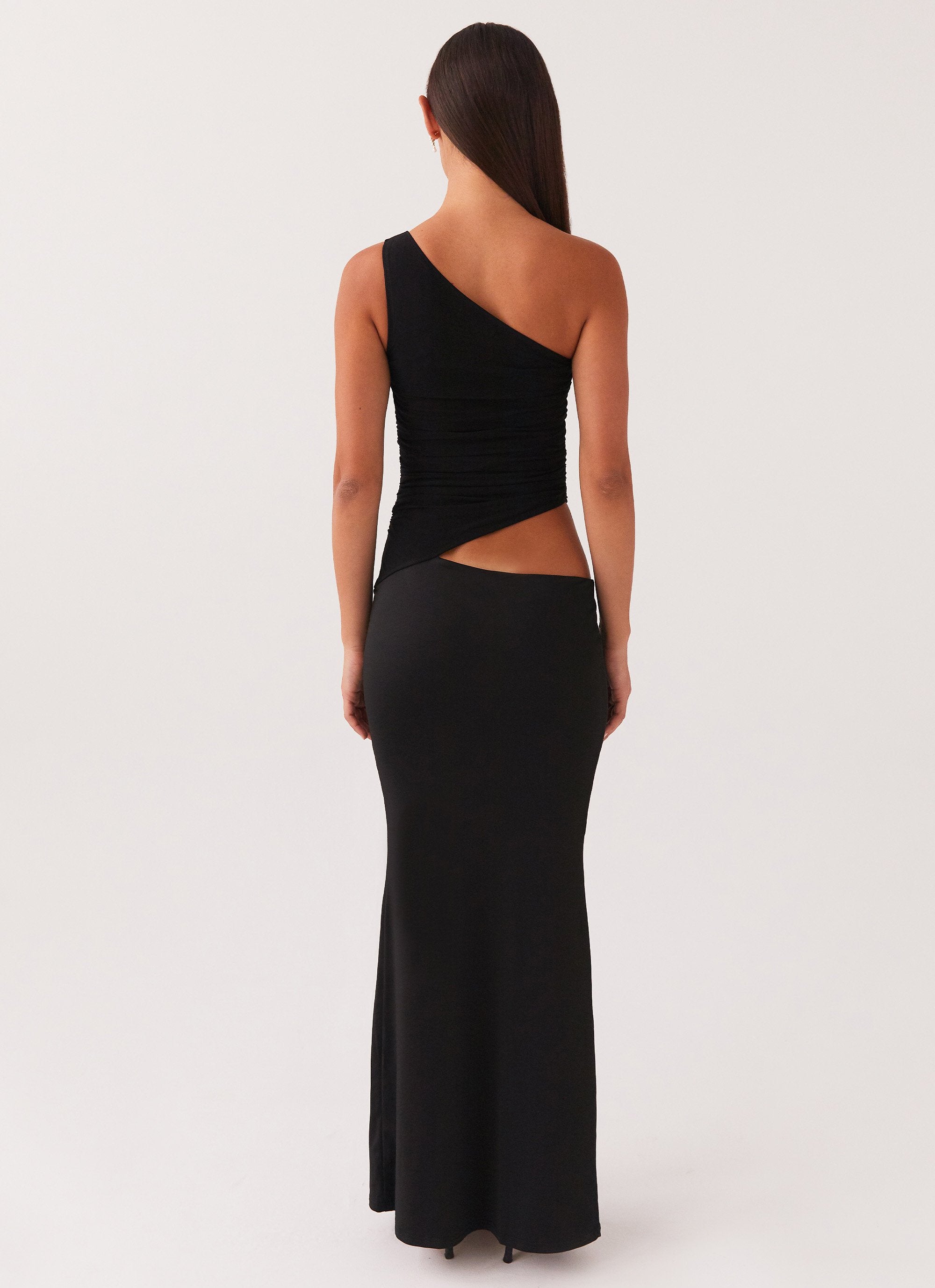 Seranella One Shoulder Maxi Dress