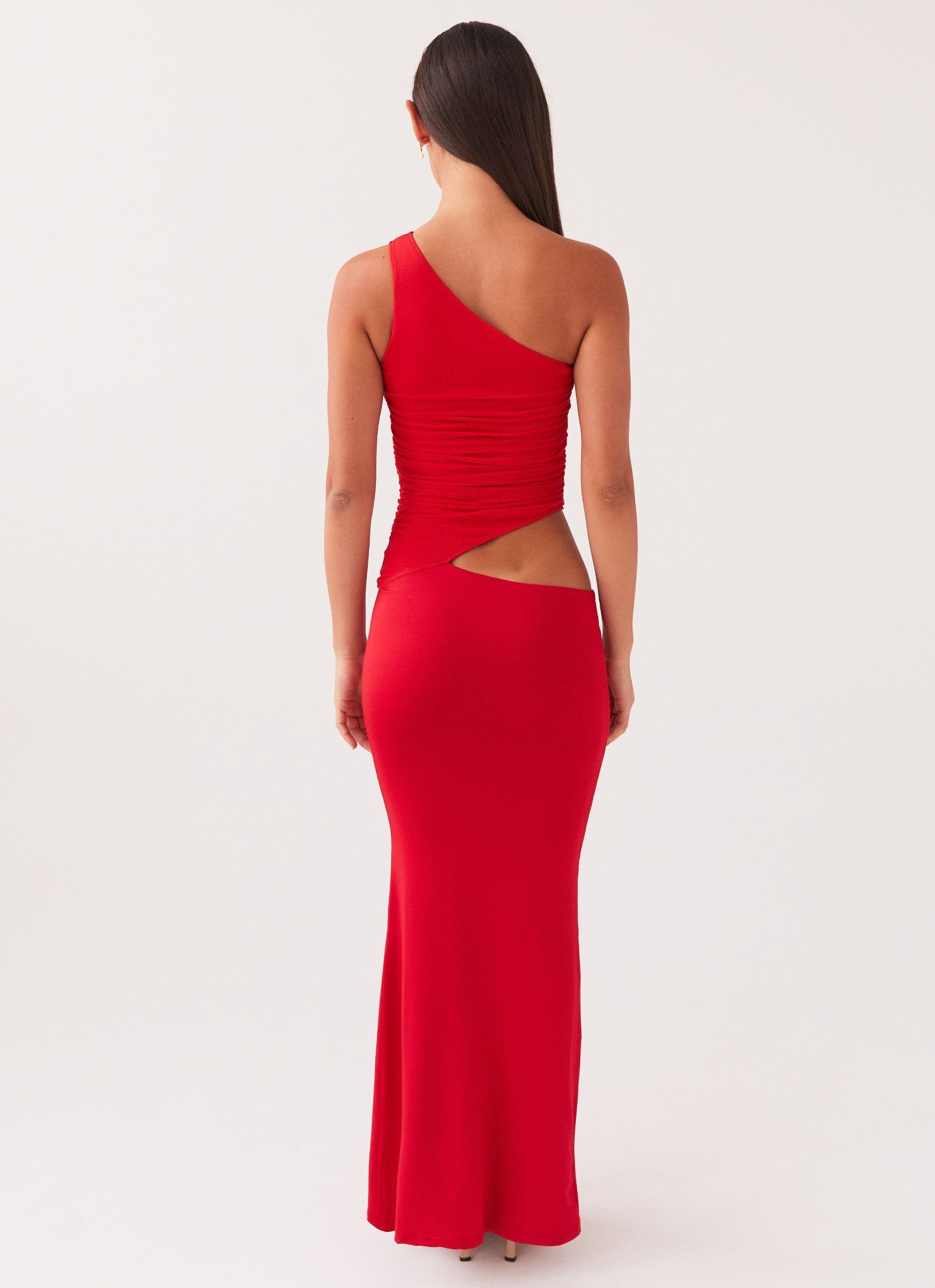 Seranella One Shoulder Maxi Dress