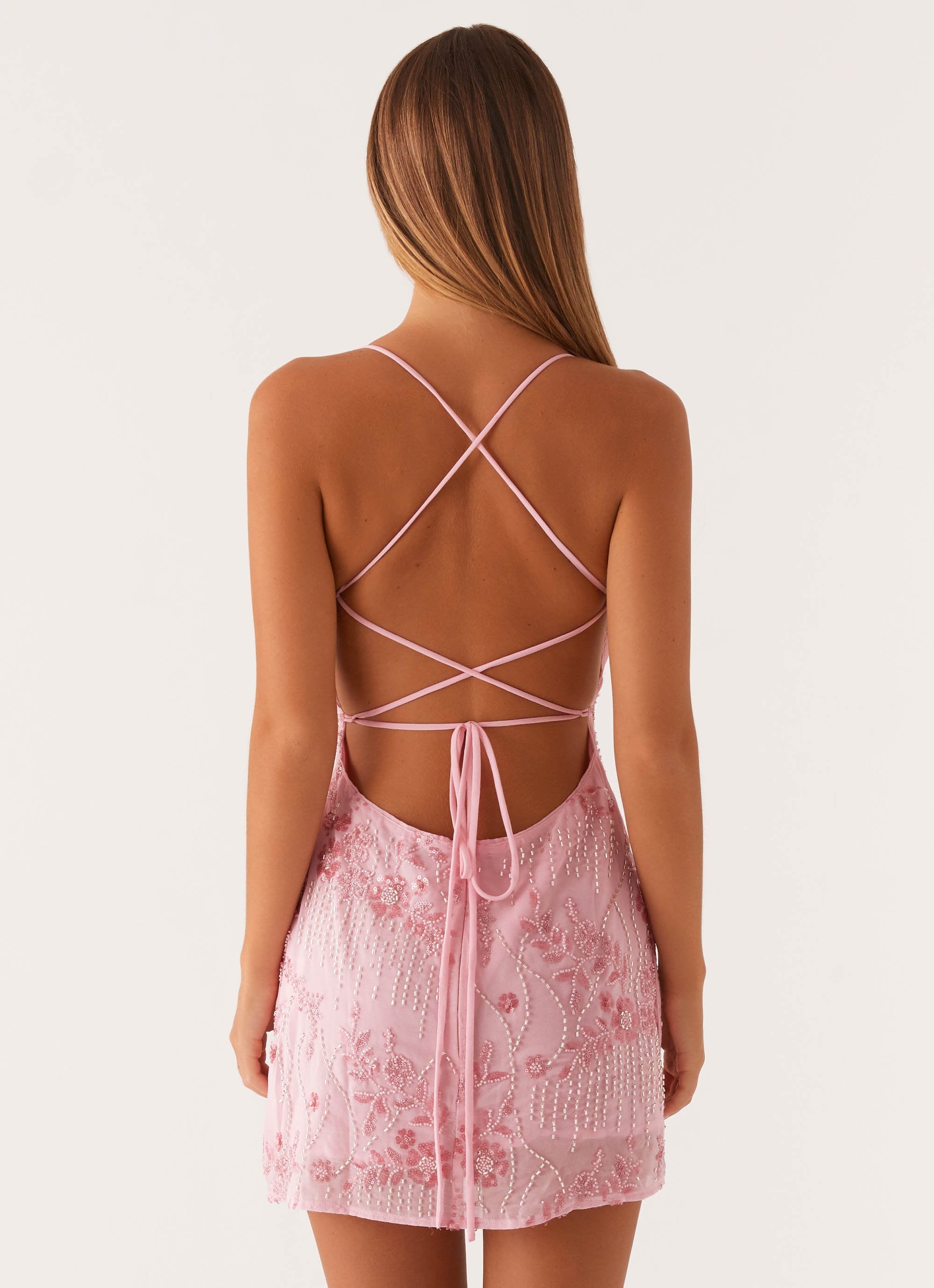 Vietta Sequin Cami Mini Dress