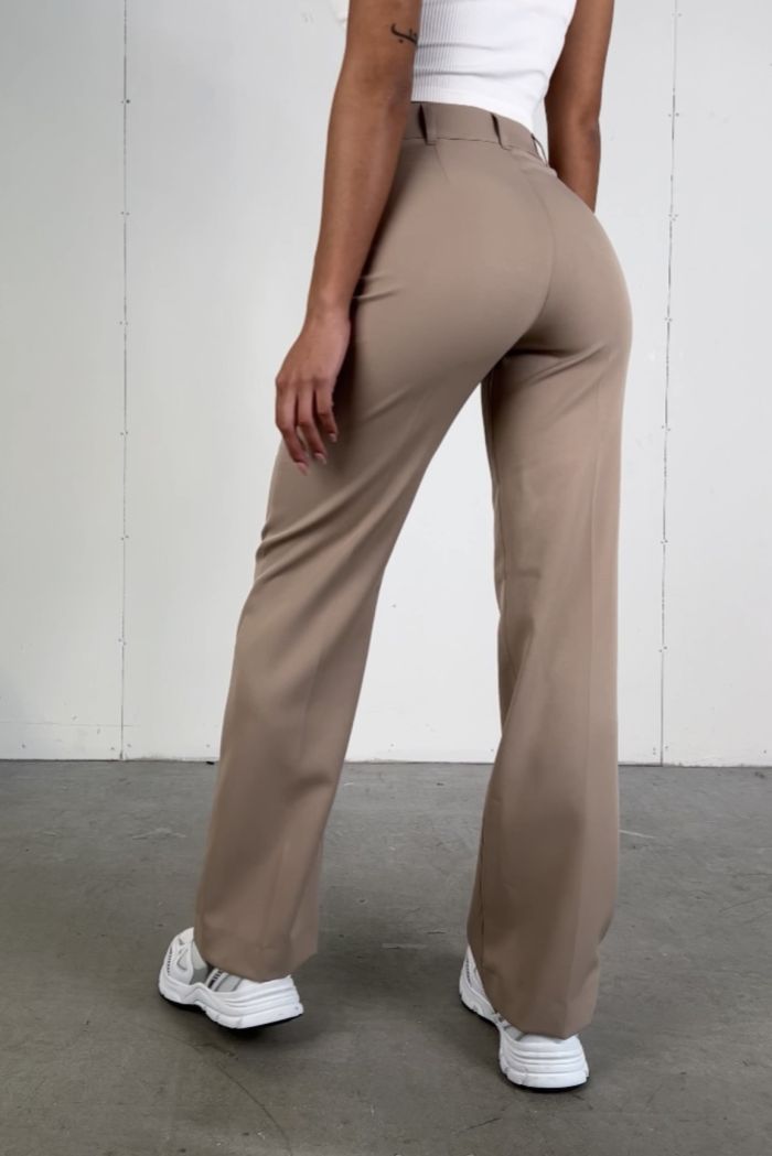 Nova 04High Straight Suit Pants