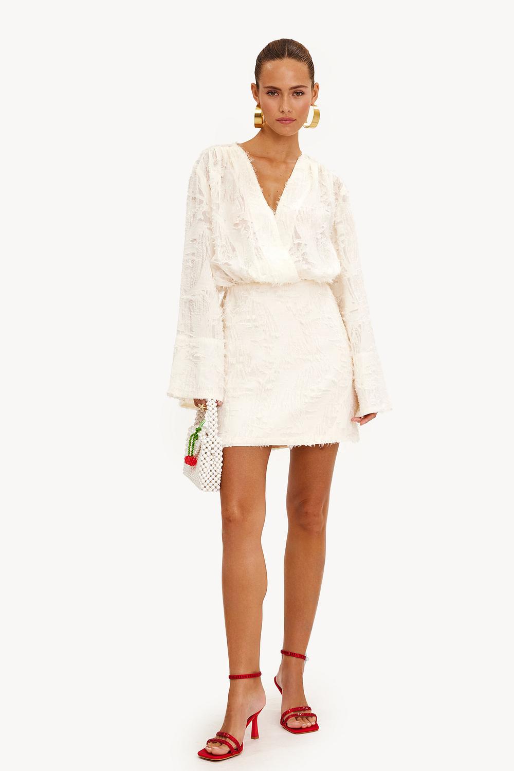 Soft Bloom Mini Dress