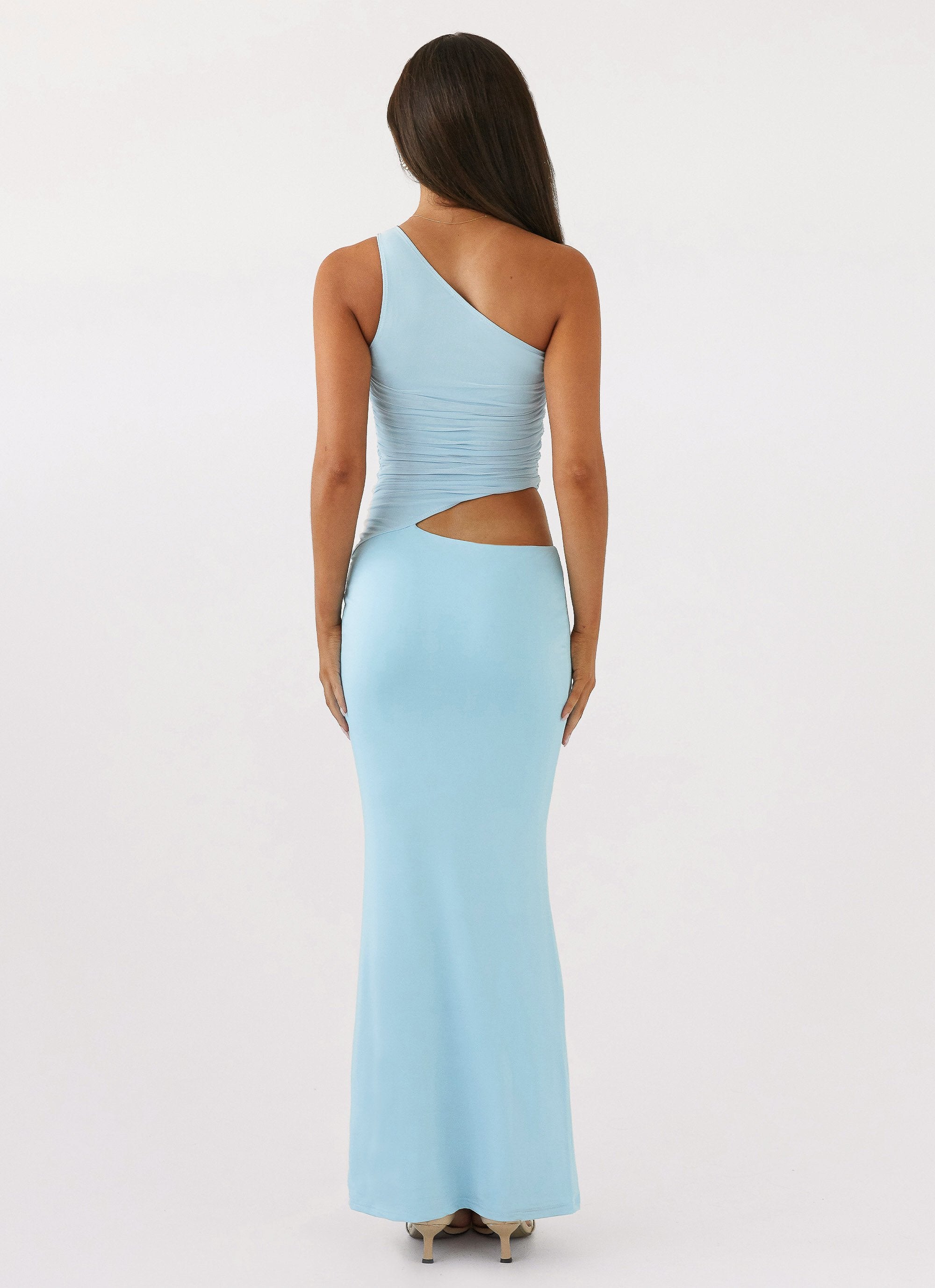 Seranella One Shoulder Maxi Dress