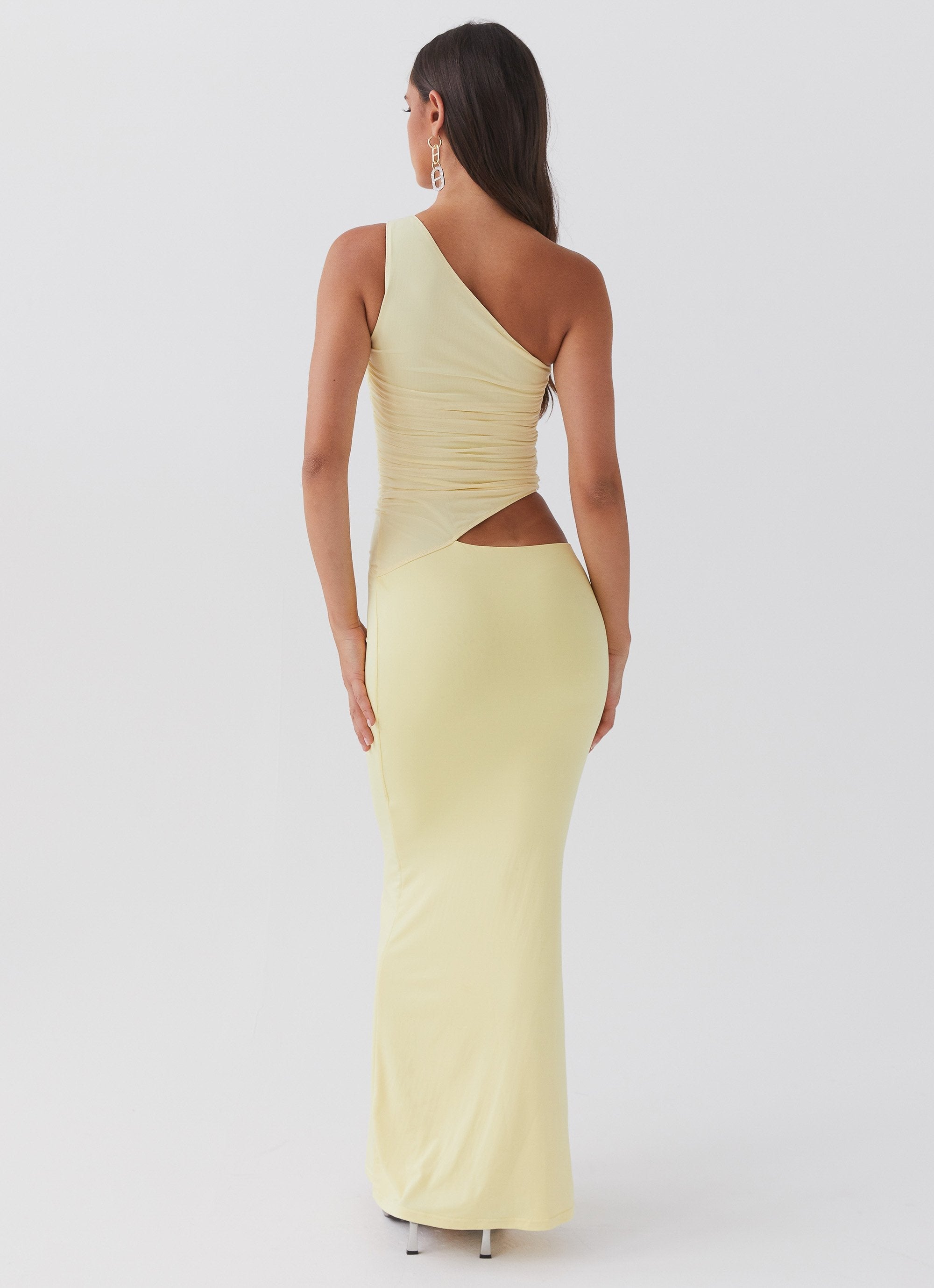 Seranella One Shoulder Maxi Dress
