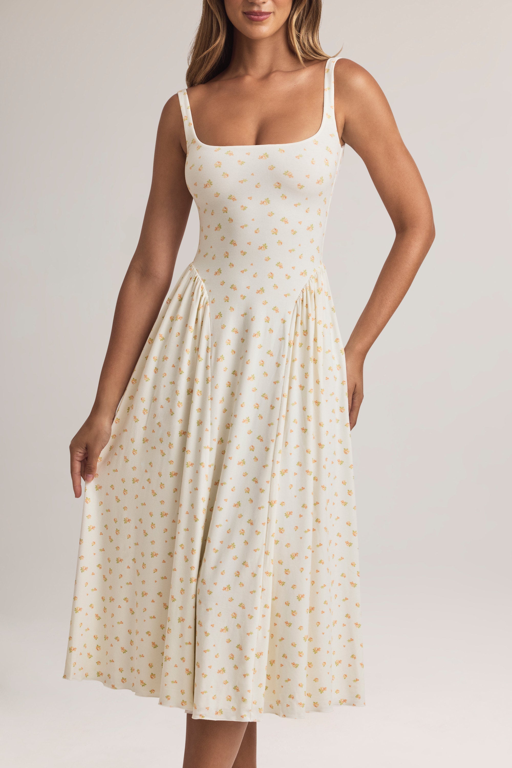 Airen Modal A-Line Midi Dress
